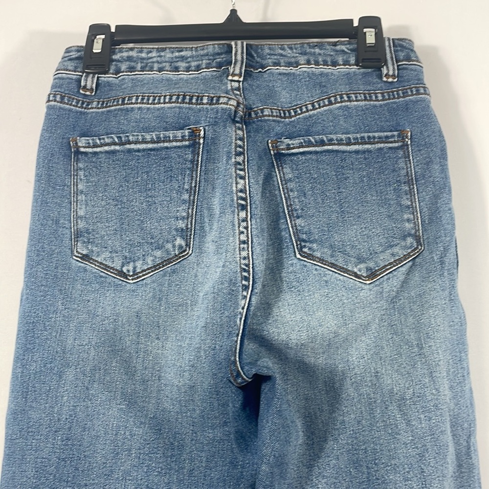 I & M Black Label High Rise Blue Denim Jeans, size 9, Mom Jeans, - Picture 5 of 12